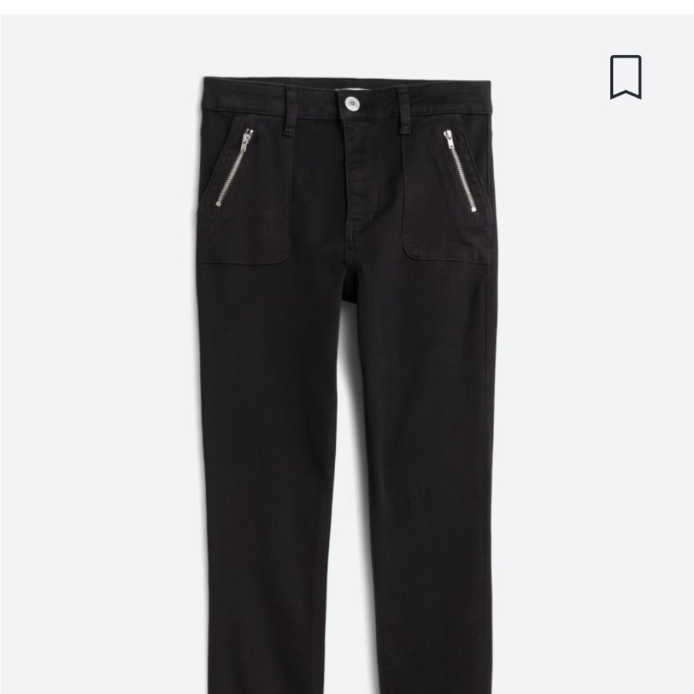 STS Blue High Rise Skinny Zipper Pocket Pant  Size XXL